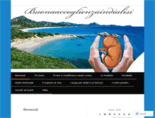 Tablet Screenshot of buonaaccoglienzaindialisi.com